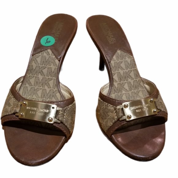 MICHAEL KORS Signature Heels (Size 6M) - Picture 6 of 8